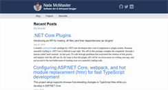 Desktop Screenshot of natemcmaster.com