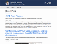 Tablet Screenshot of natemcmaster.com